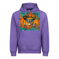 Tulip wild soul boho bull skull Urban Hoodie - RanaPortraitStore