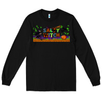 Black salty witch libbey glass Long Sleeve Tee - BundleAndBundleShop
