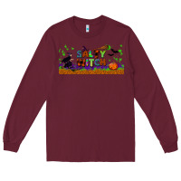 Burgundy salty witch libbey glass Long Sleeve Tee - BundleAndBundleShop