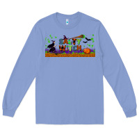 Colony Blue salty witch libbey glass Long Sleeve Tee - BundleAndBundleShop