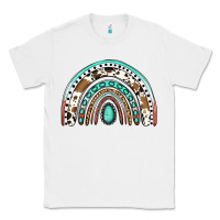 White blessed western rainbow Classic Tee - Jasminsmagicworld