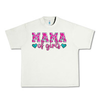 Pistachio mama of girls floral pattern turquoise heart Urban Heavy Tee - Jasminsmagicworld