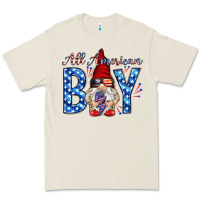 Bone All American boy with gnome Premium Tee - HowdyJamesFarm