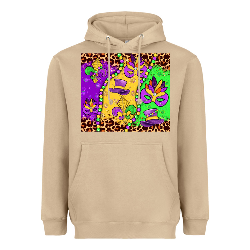 Mardi Gras Heavyweight Hoodie by JahusDesignShop | Teevron