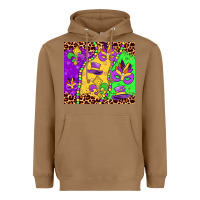Toasted Coconut mardi gras Heavyweight Hoodie - JahusDesignShop