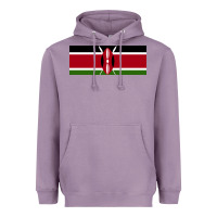 Lavender kenya flag Heavyweight Hoodie - artisFamous