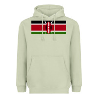 Matcha kenya flag Heavyweight Hoodie - artisFamous