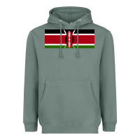 Sage kenya flag Heavyweight Hoodie - artisFamous