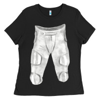 Black football padded pant fa element 1 Ladies Tee - FaDigitalArtStudio