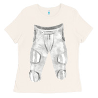 Bone football padded pant fa element 1 Ladies Tee - FaDigitalArtStudio