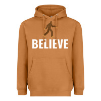Meerkat believe bigfoot white Heavyweight Hoodie - artisFamous