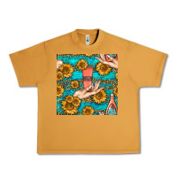 Peanut Butter hand cream nail polish remover and sunflowers with leopard and glitter Urban Heavy Tee - BundleAndBundleShop