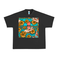 Pigment Black hand cream nail polish remover and sunflowers with leopard and glitter Urban Heavy Tee - BundleAndBundleShop