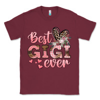 Burgundy Best gigi ever Mother's Day Classic Tee - CowGirlArtShop