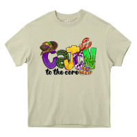 Mossy cajun to the core mardi gras Heavy Core Tee - CowGirlArtShop
