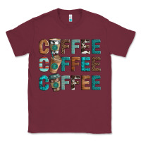 Burgundy coffee Classic Tee - Artiststas