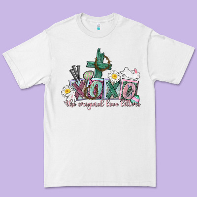 Xoxo The Original Love Language Easter Day Premium Tee Designed By Cowgirlartshop