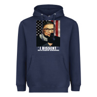 Navy Notorious R.B.G. Funny Progressive, Liberal Ruth Bader Ginsburg Heavyweight Hoodie - artisFamous