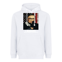White Notorious R.B.G. Funny Progressive, Liberal Ruth Bader Ginsburg Heavyweight Hoodie - artisFamous