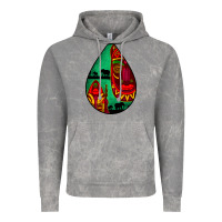 Cloud Rock african masks teardrop  3 Vintage Hoodie - BundleAndBundleShop