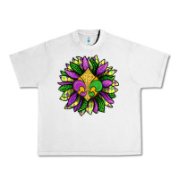 Lunar Rock Mardi Gras Sunflower Urban Heavy Tee - BundleAndBundleShop