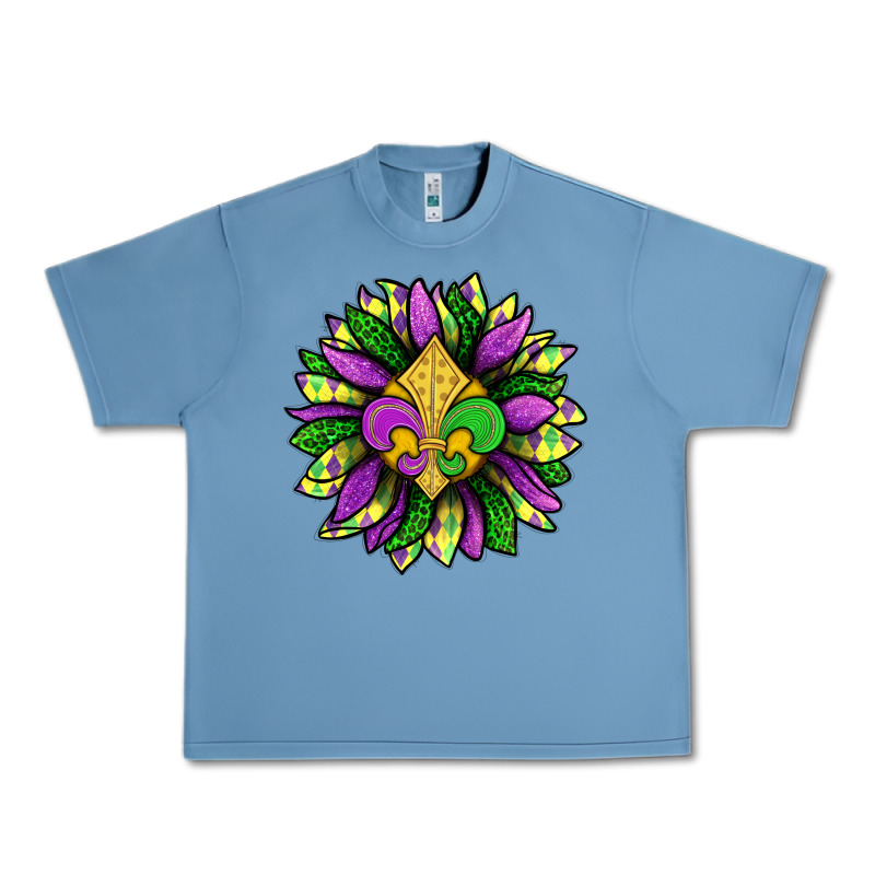 Mardi Gras Sunflower Urban Heavy Tee by BundleAndBundleShop | Teevron