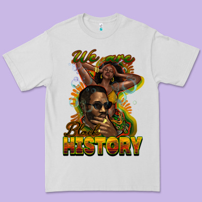 We Are Black History Premium Tee Designed By Howdyjamesfarm