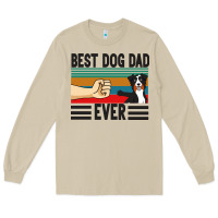 Mushroom Best Dog Dad Ever Long Sleeve Tee - Bettercallsaul