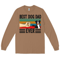 Toasted Coconut Best Dog Dad Ever Long Sleeve Tee - Bettercallsaul