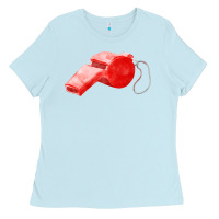 Baby Blue whistle  fa element Ladies Tee - FaDigitalArtStudio