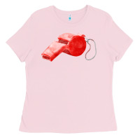 Bubblegum Pink whistle  fa element Ladies Tee - FaDigitalArtStudio
