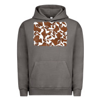 Pigment Tornado distressed chocolate milkshake cowhide Urban Hoodie - RanaPortraitStore