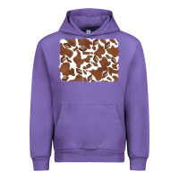 Tulip distressed chocolate milkshake cowhide Urban Hoodie - RanaPortraitStore