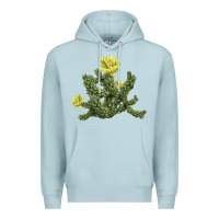 Blue Mist whipple cholla cactus Premium Hoodie - LillyAllenDesigns