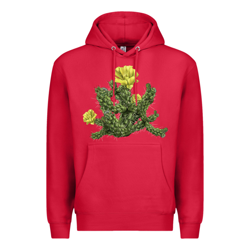 Whipple Cholla Cactus Premium Hoodie by LillyAllenDesigns | Teevron