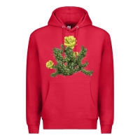 Cardinal whipple cholla cactus Premium Hoodie - LillyAllenDesigns