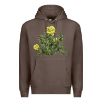 Coffee whipple cholla cactus Premium Hoodie - LillyAllenDesigns