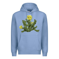 Colony Blue whipple cholla cactus Premium Hoodie - LillyAllenDesigns