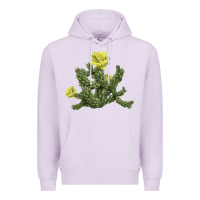Lilac whipple cholla cactus Premium Hoodie - LillyAllenDesigns