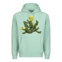Seafoam whipple cholla cactus Premium Hoodie - LillyAllenDesigns