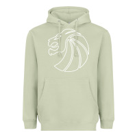 Matcha outline seven lions Heavyweight Hoodie - artisFamous