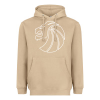 Mushroom outline seven lions Heavyweight Hoodie - artisFamous