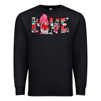 Black gnome love Premium Sweatshirt - JahusDesignShop