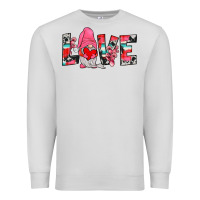 Dove Grey gnome love Premium Sweatshirt - JahusDesignShop