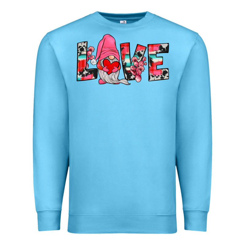 Gnome Love Premium Sweatshirt by JahusDesignShop | Teevron