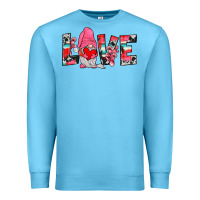 Ocean Blue gnome love Premium Sweatshirt - JahusDesignShop
