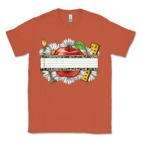 Copper floral teacher custom name Classic Tee - CowGirlArtShop