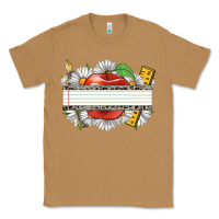 Toasted Coconut floral teacher custom name Classic Tee - CowGirlArtShop