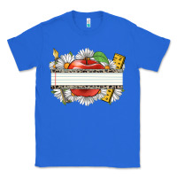 True Royal floral teacher custom name Classic Tee - CowGirlArtShop