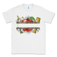 White floral teacher custom name Classic Tee - CowGirlArtShop